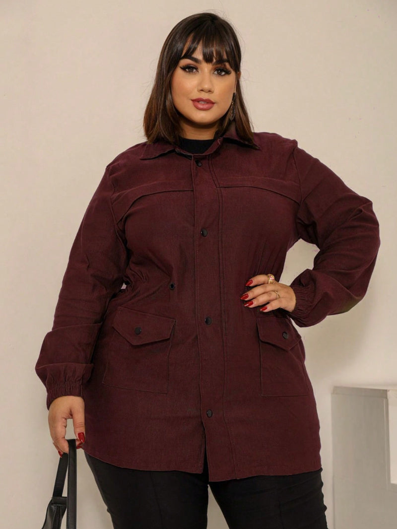 Jaqueta Sobretudo Plus Size Bengaline- Estilo e Conforto para o Inverno