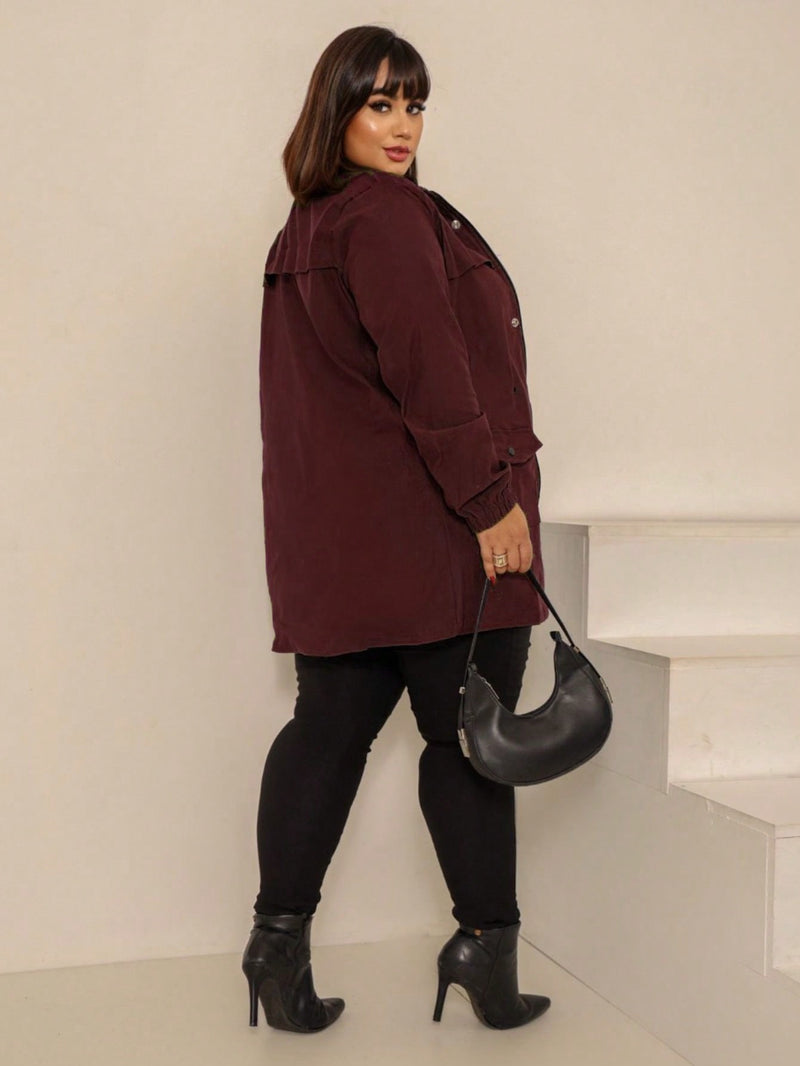 Jaqueta Sobretudo Plus Size Bengaline- Estilo e Conforto para o Inverno