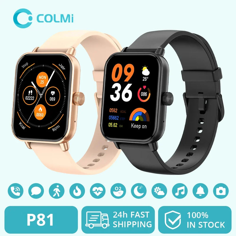 Smartwatch Ultra com Bluetooth e mais de 100 Modos Esportivos - Perfeito para Homens e Mulheres Ativas!